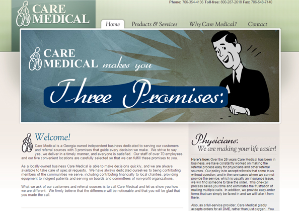Care Medical Partners Website